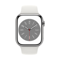 0016535 apple-watch-series-8-gps-cellular-45mm-stainless-steel-case-with-sport-band-regular 819554332
